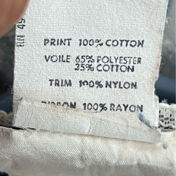 Gunne Sax Vintage 1970's Cottagecore Puff Sleeve Floral Sz 9 Midi Dress - Picture 13 of 16